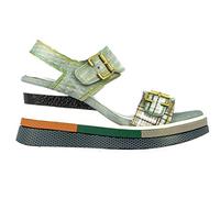 Laura Vita DACDDYO 71, Damen Peeptoe Sandalen, Grau (Gris Gris), 39 EU (6 UK)