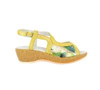 LAURA VITA Damen FACRDOTO 05 Peeptoe Sandalen, Gelb (Jaune Jaune)