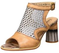LAURA VITA Damen GUCSTOO 21 Peeptoe Sandalen, Braun (Camel Camel)