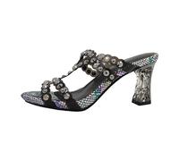 Laura Vita Damen Pantolette in Schwarz, Größe 39