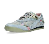 Laura Vita Damen Retro Sneaker Spittze Floral flach TIVANAO 03, Größe:41 EU, Farbe:Grau