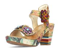 Sandalen Nellao 05 mehrfarbig - Laura Vita - Größe 38 38 mehrfarbig