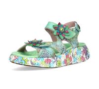 Laura Vita Damen Sandalette Plateausohle Knöchelriemen NIKITO 03