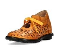 Laura Vita Damen Schnürschuh Leder Derby Schlüsselloch-Ausschnitt Cyrielle 30, Größe:41 EU, Farbe:Braun