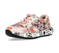 Laura Vita Damen Sneaker mehrfarbiger Plateau Sneaker Burton 05, Größe:39 EU, Farbe:Rot