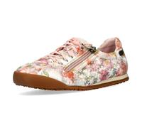 Laura Vita Damen Sneaker Mesh Stickerei Glitzer Textil TIVANAO 05, Größe:37 EU, Farbe:Rosa