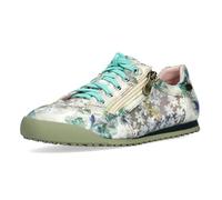 Laura Vita Damen Sneaker Mesh Stickerei Glitzer Textil TIVANAO 05, Größe:40 EU, Farbe:Grün