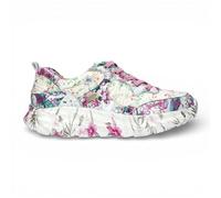 Laura Vita Damen-Sneaker Sofiao 07, rosafarben, mit Blumenmuster, aus Leder, Plateau, modische Schuhe
