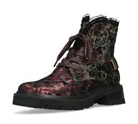 Laura Vita Damen Stiefelette Leder Blumenmuster und Rüschen Kouleo 47, Größe:38 EU, Farbe:Rot