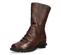 Laura Vita Damen Stiefelette slouchy Leder Boot geraffter Halbschaft Cyrielle 10, Größe:40 EU, Farbe:Mehrfarbig