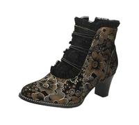 Laura Vita ELCODIEO224 Damen-Stiefel, Kaffeebraun, 36 EU