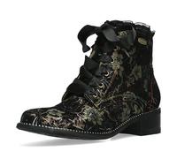 Schnürstiefelette LAURA VITA "LAURA VITA Stiefelette Leder", Damen, Gr. 39, braun (bronze), Leder, casual, Schuhe (99411828-39) bronze