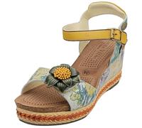 Laura Vita Sandalen Leder Grün - 37