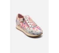 Laura Vita Damen-Sneaker Gycmo 58 aus rosafarbenem Leder mit Blumenmuster EU 37