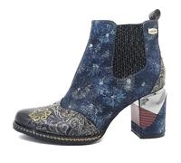 LAURA VITA Stiefelette Blau Blockabsatz für Damen - 38