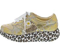 Laura Vita Sportliche Schnürschuhe NIKITO 52 Damen Gold Größe 37 EU