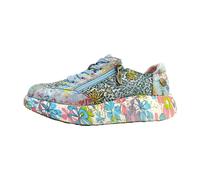 Laura Vita Sneaker NIKITO 57 Damen Leder/Textil Blau Gr. 40