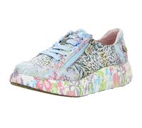 Laura Vita Sneaker NIKITO 57 Damen Leder/Textil Blau Gr. 40