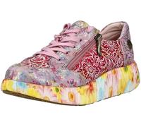 Sneaker LAURA VITA "LAURA VITA Sneaker Leder/Textil", Damen, Gr. 42, pink, Leder, Textil, Schuhe Sneaker (33437203-42) pink