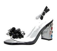 Laura Vita Damen Sandalen #SeoVarYear# für Damen, schwarz, Größe 38 EU
