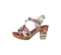 High-Heel-Sandalette LAURA VITA "LAURA VITA Sandalen Leder", Damen, Gr. 37, braun, Leder, Schuhe (77609543-37) braun