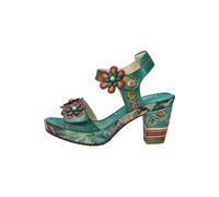 Laura Vita Sandalen Leder Grün - 39