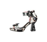 Laura Vita Sandalen Leder/Textil Weiß/Schwarz - 36