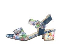 Laura Vita Sandaletten in Übergrößen Mehrfarbig HUCBIO 05 Bleu große Damenschuhe, Größe:42