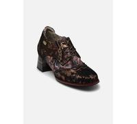 Schnürschuh LAURA VITA "LAURA VITA Halbschuhe Leder/Textil", Damen, Gr. 40, bronze, Leder, Textil, Schuhe Schnürschuh (46747511-40) bronze