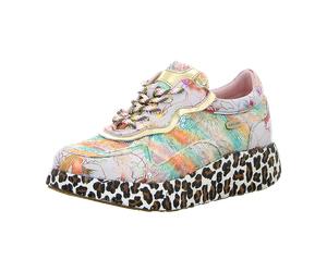 Laura Vita Sportliche Schnürschuhe für Damen, animal, Größe 41 EU