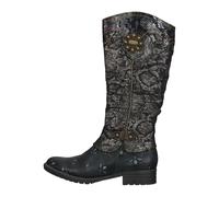 Laura Vita Stiefel Leder/Textil Anthrazit