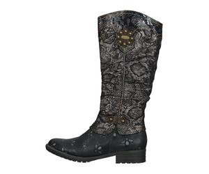 Laura Vita Stiefel Leder/Textil Anthrazit - 37