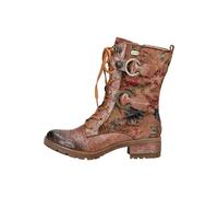 Schnürstiefel LAURA VITA "LAURA VITA Stiefel Leder/Textil", Damen, Gr. 37, camel, Leder, Textil, Schuhe Schnürstiefel (69292841-37) camel
