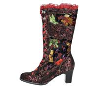 Laura Vita Stiefel Leder/Textil Wine Warmfutter - 35