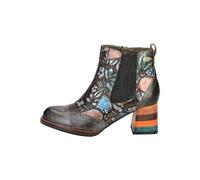 Stiefelette LAURA VITA "LAURA VITA Stiefelette Leder", Damen, Gr. 36, blau, Leder, casual, Schuhe (60801460-36) blau