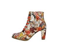 Laura Vita Stiefelette Leder Orange - 37