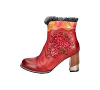 Laura Vita Stiefelette Leder Rot - 36