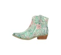 Laura Vita Stiefelette Leder/Textil Grün - 40