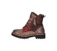 Laura Vita Stiefelette Leder/Textil Rot - 35