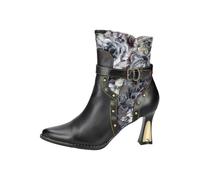 Laura Vita Stiefelette Leder/Textil Schwarz - 36