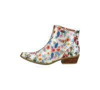 Stiefelette LAURA VITA "LAURA VITA Stiefelette Leder/Textil", Damen, Gr. 40, weiß, Leder, Textil, Schuhe Stiefelette (90333842-40) weiß