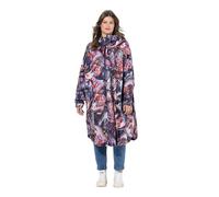 Laurasøn Funktions-Regencape, Unisex, Print, Kapuze Marine 1Size 836885130-1