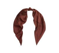 LAUREN BY RALPH LAUREN Quadratischer Schal aus Wolle und Seide Jacquard mit Logo