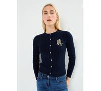 Lauren Ralph Lauren - Bekleidung Cardigan torsadé en coton - blau - Größe XS
