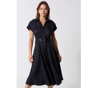 Lauren Ralph Lauren - Bekleidung Mertice-Short Sleeve-Day Dress 200973594 - Schwarz - Größe 42