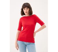 Lauren Ralph Lauren - Bekleidung T-shirt en coton stretch - Rot - Größe XL