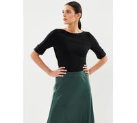 Lauren Ralph Lauren - Bekleidung T-shirt en coton stretch - Schwarz - Größe XS