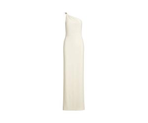 Lauren Ralph Lauren Damen Abendkleid, wollweiss, Gr. 44