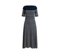 Lauren Ralph Lauren Damen Midikleid aus Baumwolle, marine, Gr. L