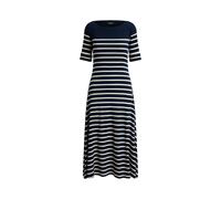 Lauren Ralph Lauren Damen Midikleid aus Baumwolle, marine, Gr. XS